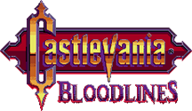 Castlevania: Bloodlines Text Instruction Manual
